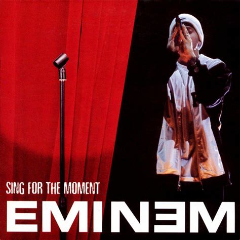 מילים לשיר Sing For The Moment של Eminem באתר שירונט. אתר שירונט מספק מידע על כל האמנים בישראל ובעולם, כולל מילים לשירים, אקורדים, קליפים ועוד.